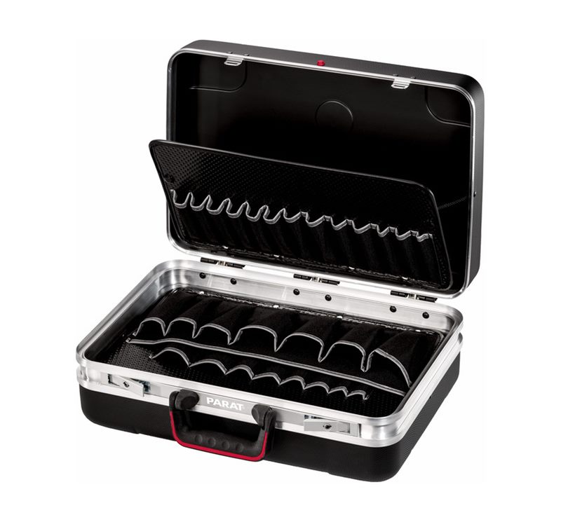 Parat SILVER Plus Werkzeugkoffer 533.000.171 leer und geöffnet