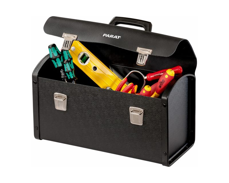 Parat NEW CLASSIC Individual M Werkzeugtasche 2228.000.401 geöffnet, beispielhaft bestückt